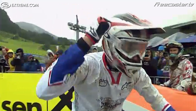 Minnaar with the big win Minnaar with the big win