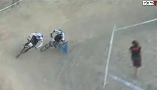 Michal Prokop and Emmeline Ragot Win Giant Slalom at 2010 Kokanee Crankworx